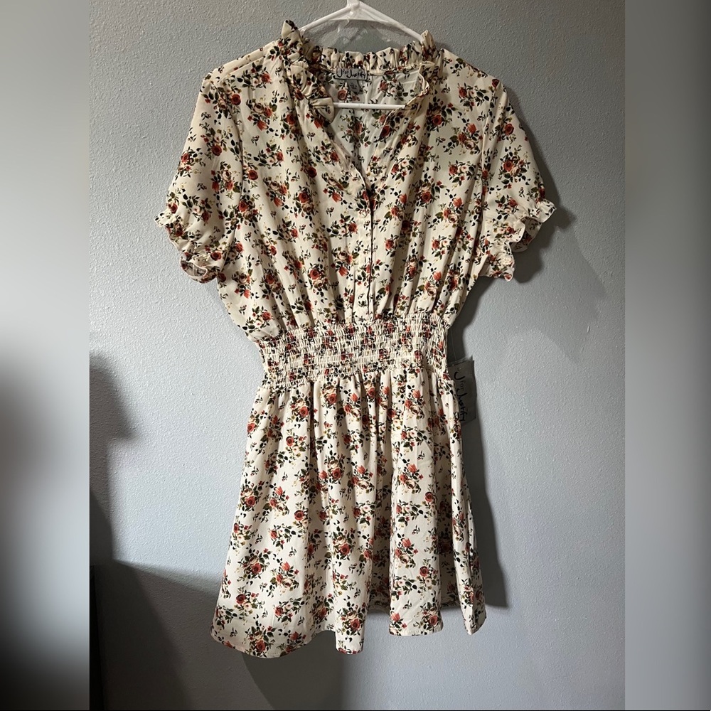 Floral spring dress